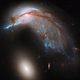 Imagen para el artículo titulado La imagen más nítida de dos enormes galaxias chocando